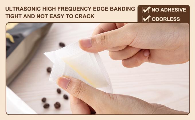 Niet Geweven van de de Koffiethee van de Stoffen Beschikbare Draagbare Druppel de Filterzakken die Filters hangen en de Zak van de de Koffiefilter van de Oordruppel hangen 8