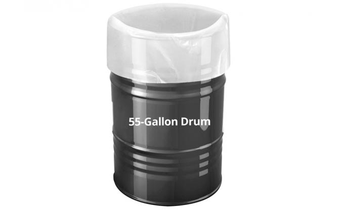 Spout chemische opslag ronde bodem olie Liner Drum 200 Ltr Ronde bodem aluminium folie zak Drum Liner Met Snap 0