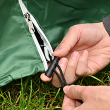 IBC Tote Cover voor het Openluchtvat UV Bestand Waterdichte Openluchtibc van de 275 Gallonregen van 1000L behandelt - Grijze GROEN 7