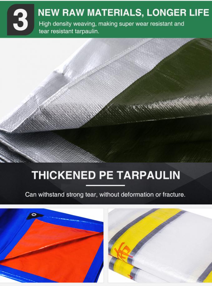 Blauw Kleur PE Tarpaulin Waterdicht Marquee Stof Gemaakt In China Warm Verkoop Lange Levensduur Tarpaulins 1500D Auto Cover 4
