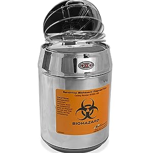 Wetenschappelijke stalen draad Biogevaarzakhouder, Epoxy-gecoat, standaardgrootte Poxygrid Biogevaarzakhouder Kit 0