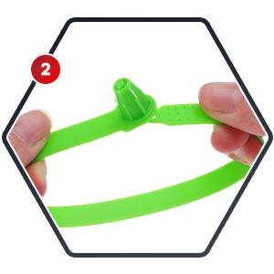 Plastic Truck Door Seal Veiligheidszegels Tamper proof Tite-Lock Veiligheidslabels Genummerd Veilig Eenmalig slot 7