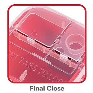 Sharps-container voor thuisgebruik 1 liter (1-pakket) 2