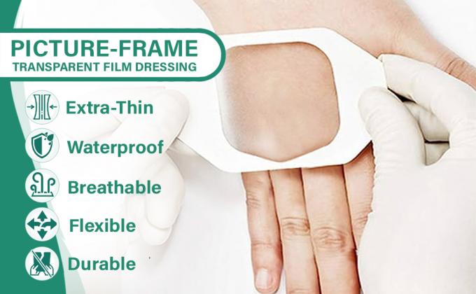 Doorzichtige filmband, grote waterdichte kleefplak. 3