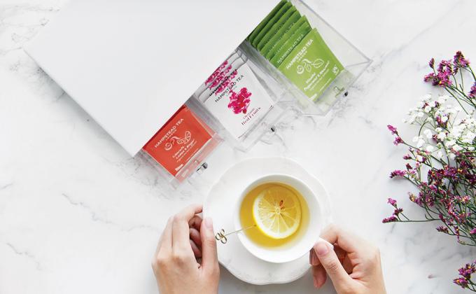 Plastic condimenten organisator en theezak houder - 8-compartiment keuken pantry / countertop opslag caddy - Splitsing chip 5