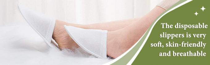 Wegwerpschoenen, SPA-schoenen met gesloten tenen, niet-slip-schoenen, comfortabele, individueel ingepakte gastschoenen 2