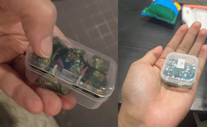 Organisator opslagdoos, rechthoekige lege mini heldere plastic organisator opslagdoos Containers met deksels Kleine artikelen 6