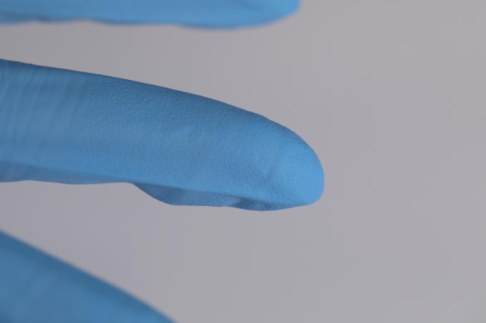 Hoge kwaliteit gratis monsters sky blauw wegwerp groothandel medicijnpoeder gratis lange mouw niet-steriele nitrilhandschoenen 5