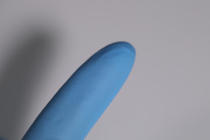 Hoge kwaliteit gratis monsters sky blauw wegwerp groothandel medicijnpoeder gratis lange mouw niet-steriele nitrilhandschoenen 6