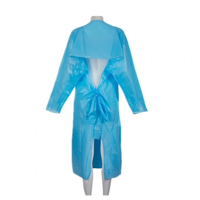 Kleurrijke duurzame plastic keuken schort polyethyleen wegwerp CPE lange mouw schort mannen vrouwen volwassenen schoonmaak 2