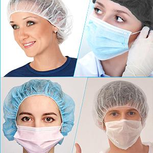 Disposable Bouffant Caps