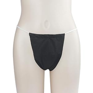 Eenmalig polypropyleen PP niet-geweven T-back broek Beach dames eenmalige sexy dunne bikini thong 12