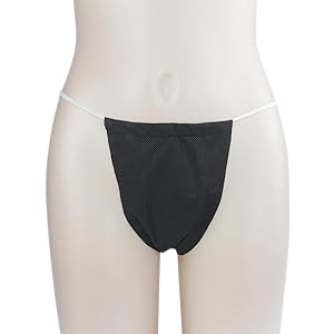 Eenmalig polypropyleen PP niet-geweven T-back broek Beach dames eenmalige sexy dunne bikini thong 15