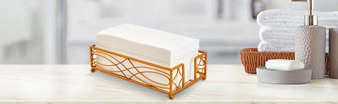 Eenmalige handdoeken voor badkamer, zacht en absorberend papier Gastenhanddoeken Eenmalige decoratieve badkamer handdoeken 0