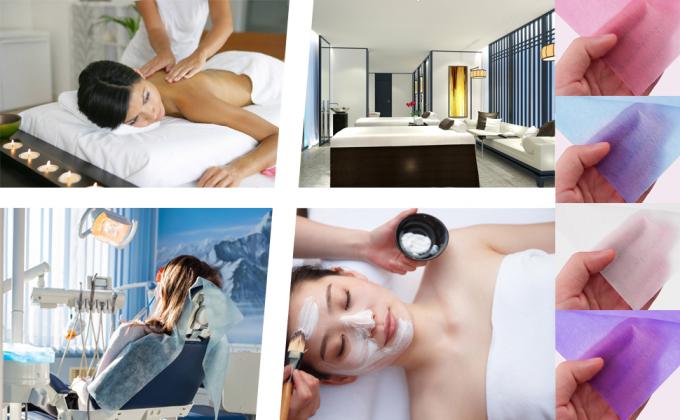 Eenmalige massagetafellaken, waterdichte massagetafellaken SPA beddeklaken 31,5" x 71" niet-geweven stof ademend 1