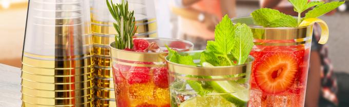 Fabrieksprijs Hoogwaardige Tumbler Cups In Bulk Juice Beverage Glassen Drinken Plastic herbruikbare cups 0