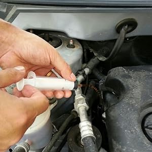 Spuitjes met buizen Plastic spuitjes met buizen voor dispenseren, injecteren, filteren, wetenschappelijke laboratoria (1 meter buis) 5