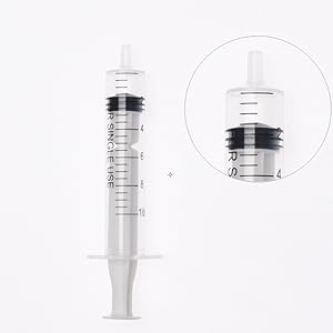 Spuitjes met buizen Plastic spuitjes met buizen voor dispenseren, injecteren, filteren, wetenschappelijke laboratoria (1 meter buis) 9