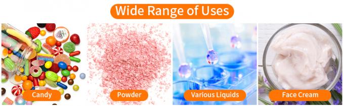 Duidelijke pillenfles Plastic medicijnfles Leeg reagensfles Chemische containers met dop voor vloeibare vaste poeder 3