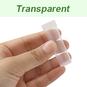 Plastic flacons met deksels Proefflessen Flacon Plastic flacons met deksels Plastic flacons voor kleine artikelen 2