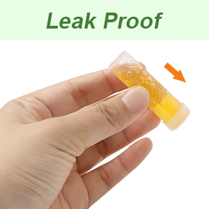 Plastic flacons met deksels Proefflessen Flacon Plastic flacons met deksels Plastic flacons voor kleine artikelen 3