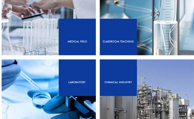 Set van 100 kunststof proefbuizen met deksels, 5 ml gegradueerde proefbuizen met schroefkappen kleine flacons houder voor vloeistof 1