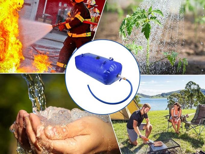 Watertank opvouwbare opslagcontainer zak blaas klep voor kamperen RV droogtebestendige brandbestrijding 2