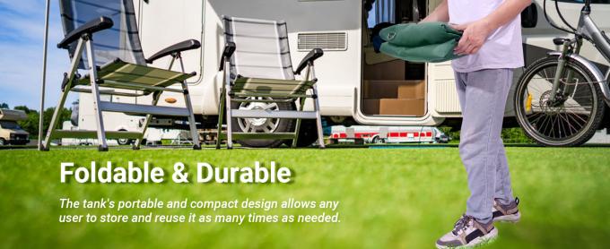 Noodwateropslagblaasjes - grote capaciteit zachte waterzak, opvouwbare blaastenk voor droogtebestendige 2