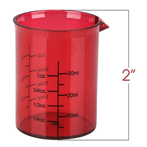 Chemie Glas Set, 4 Plastic Laboratory Glasses, Grappige Wetenschappelijke Geschenken, Cool Chemie Graduatie Gag Gift 2