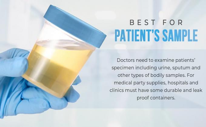 Voorraad Probeeltjesbekers met deksels-lekkestoorend deksel- hoge kwaliteit latexvrije polypropyleen plastic- niet-steriele- 25 4 oz 1