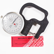 Overdracht Tamper Proof Security Guarantee Void Stickers/Labels/Seals (Rood, 1 X 3,35 inch, serienummers) 5