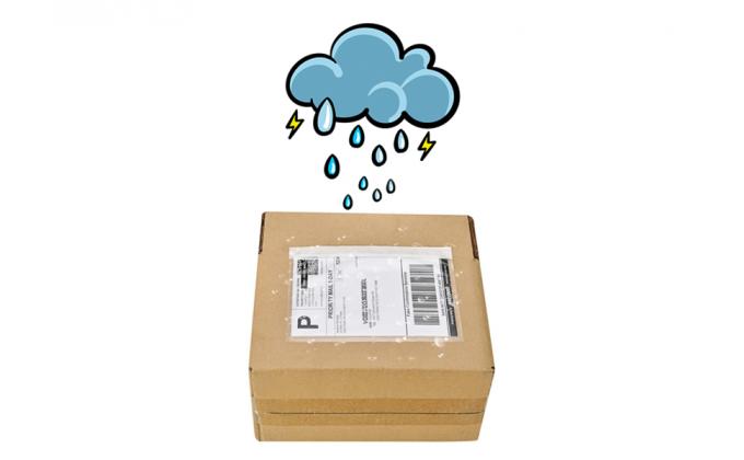 Product 7.5" x 5.5" helder kleefmiddel Verpakkingslijst / Verzendetiket Enveloppen (200 verpakkingen) 4