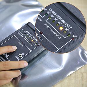 Anti-statische hervergrendelbare zakken, 5,9 x 7,9 inch Plastic Static Free Bag voor moederbord SSD HDD Computer Electronic 5