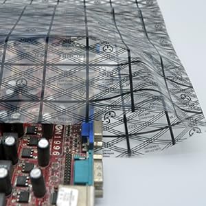 Open top antistatische zak, 10pcs 12X16in/30x40cm Grote ESD antistatische zakken voor moederbord videokaart LCD-scherm 2