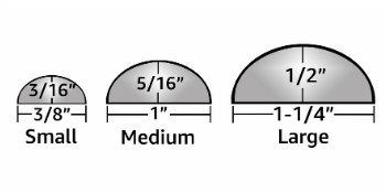 Bubbelrol 24 breed x 175 ft Kleine bubbels 3/16 geperforeerd elke 12, helder geperforeerd bubbelkussing wrap 4