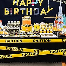 Biogevaar waarschuwingsband met zwarte afdruk, legende "Biohazard - Peligro Biologico" 55 yd. 9