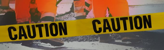 Biohazard High Visibility Tape Halloween Decoratie Tape voor spookhuizen, Yard Décor, feesten. 0