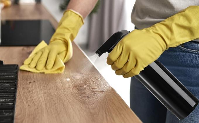 Plastic sprayflessen Zwart voor reinigingsoplossingen 16 oz (verpakking van 4), Heavy Duty hervulbaar herbruikbaar lege spray 0