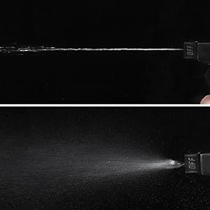 Plastic sprayflessen Zwart voor reinigingsoplossingen 16 oz (verpakking van 4), Heavy Duty hervulbaar herbruikbaar lege spray 4