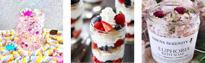 Containers met deksels Plastic potten Containers voor slijm met wit waterdicht deksels en stickers Mini opslag voor doe-het-zelf 1