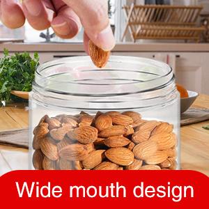 Plastic pot potten ronde, doorzichtige, lekvrije plastic containerpotten met deksel voor opslag tijdens het reizen, oogschaduw, nagels, verf 0