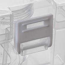 Perlen organisator doos, Diamant schilderij opslagcontainers, 14 glijbanen Diamant kunst opslagkas helder Perlen organisatie 1