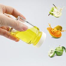 Glass Juice Shot flessen met doppen - 8 Pack 3,5 oz Kleine heldere herbruikbare potten met deksels voor het bewaren van sap 2