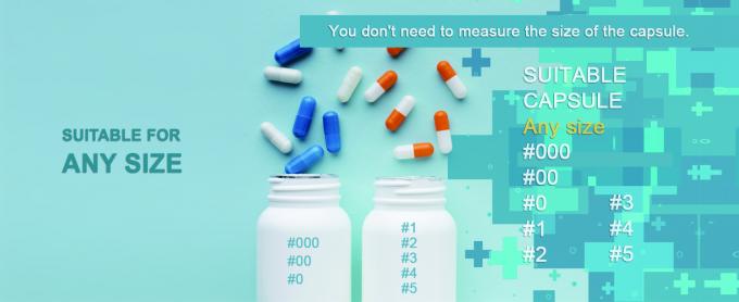 Kapselvullingsmachine Kit Voor Pill Filler Micro Lab Lepel Spatula Gereedschap Voor Gel Capsules Leeg Snel Vul Tray 8