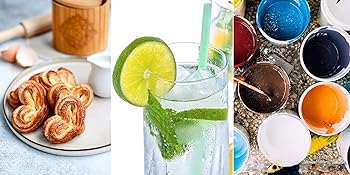 8oz herbruikbare plastic meetbekers Vloeibare verf mengende meetbekers Voor keuken koken 1