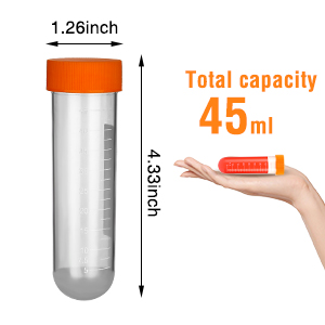 SCIENCE LAB Primary Science Jumbo-testbuizen met stand, set van 10 buizen, laboratoriumkunststof, laboratoriumbuis voor testen 3