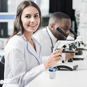 Eenmalige exemplaarbekers met hoogwaardige siliconen, steriele, individueel ingepakte medische bekers met lekvrije, opschroefde deksels 5