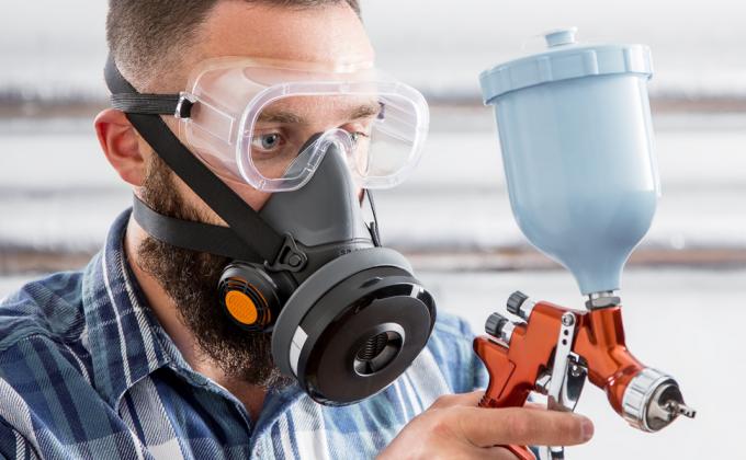 Beschermende veiligheidsbrillen zonder ventilatie met anti-nevelcoating, heldere krabbenbestendige lenzen, universele OTG-fit 2