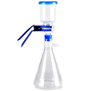 Laboratorium vacuümfiltratie distillatieapparaat, zware wand laboratoriumfilter set, 1 jaar garantie (1000 ml filterfles) 0