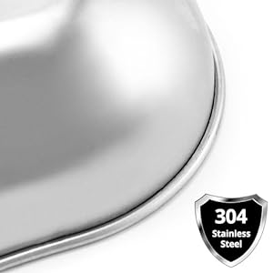 8" roestvrijstalen nierbak, niervormig emesisbekken, tandheelkundige laboratoriuminstrumenten chirurgische bakken, metalen nier 0